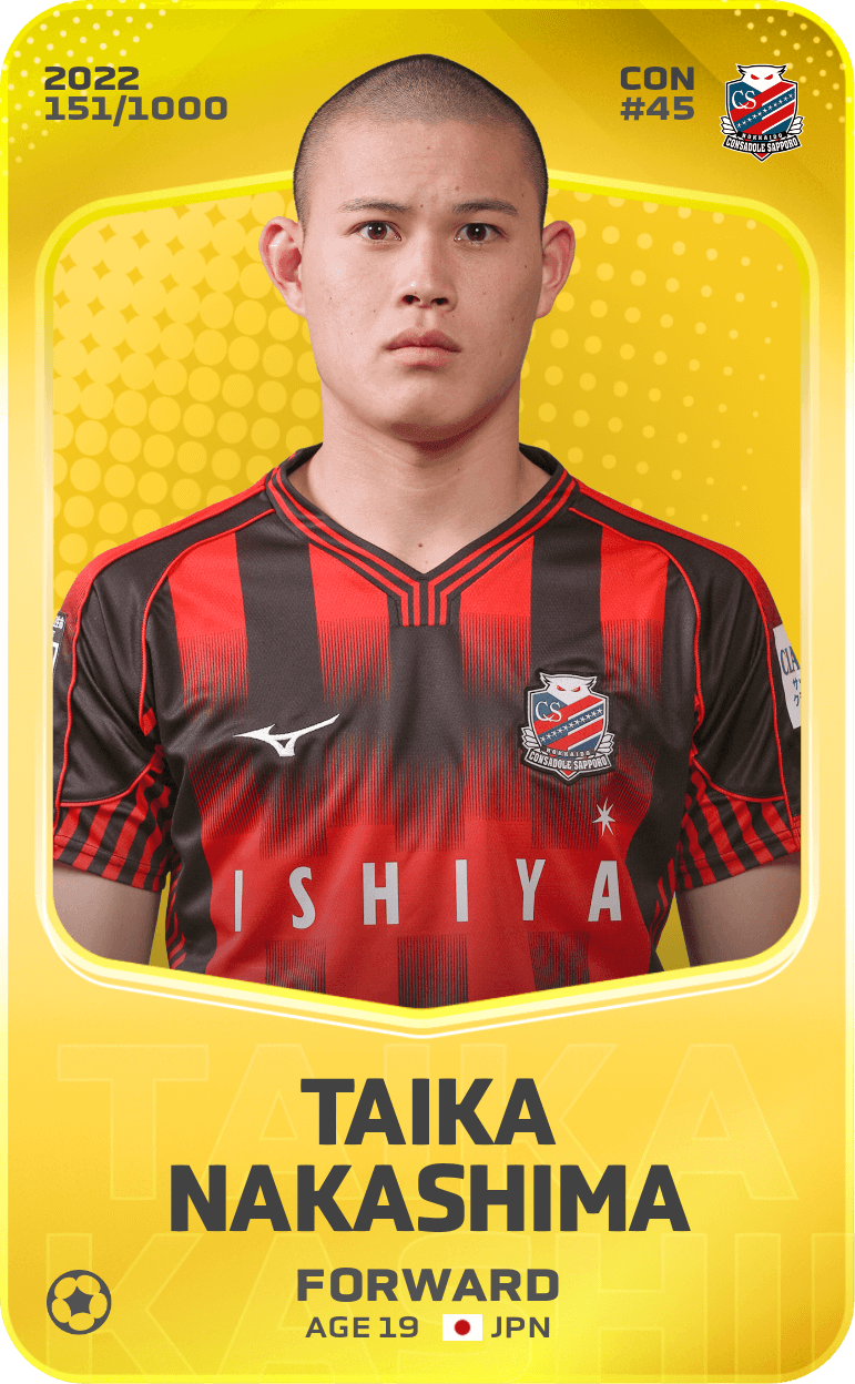 Taika Nakashima 2022-23 • Limited 151/1000