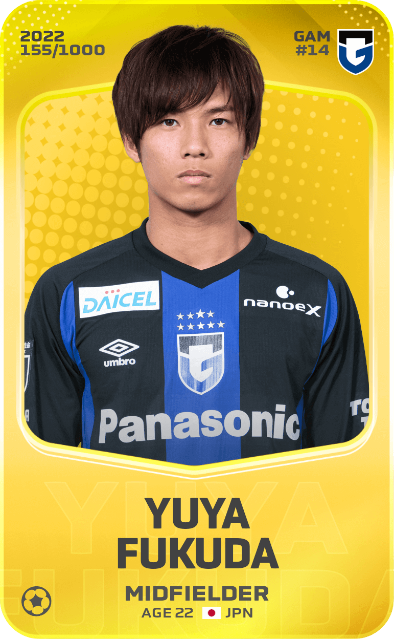 Yuya Fukuda 2022-23 • Limited 155/1000