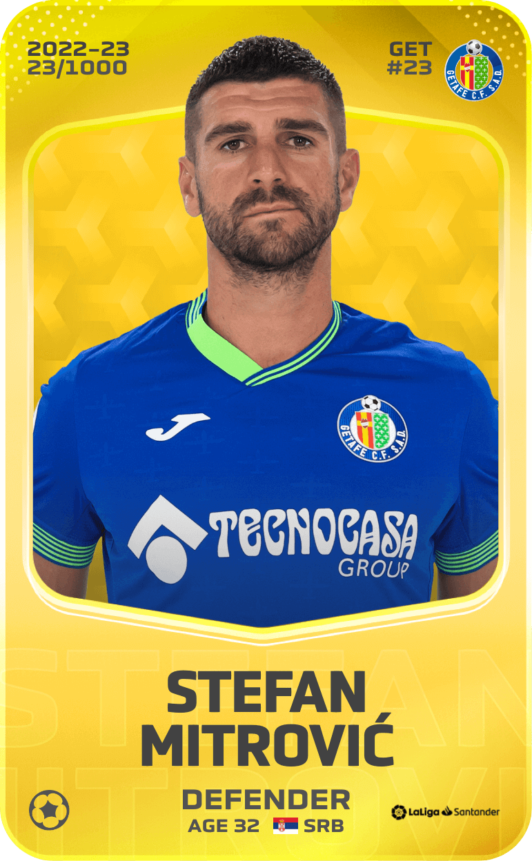 Stefan Mitrović 2022-23 • Limited 23/1000