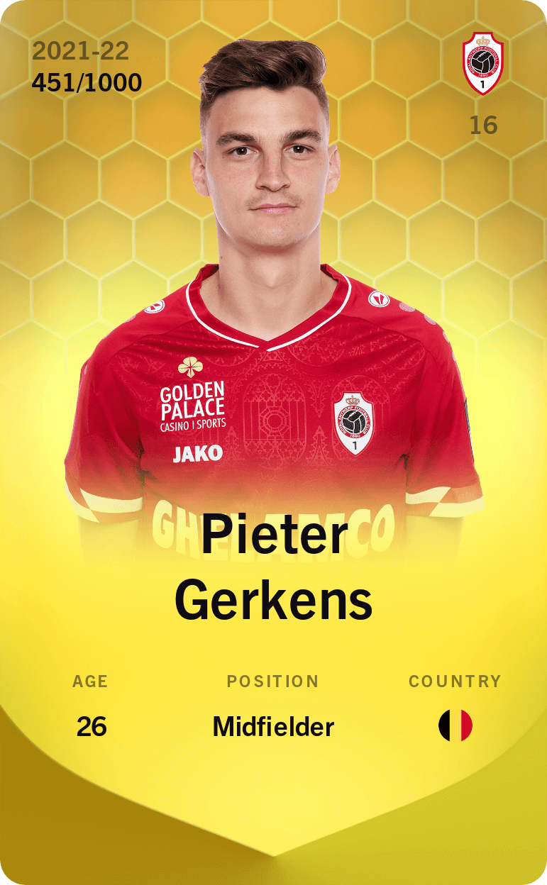 Pieter Gerkens 2021-22 • Limited 451/1000