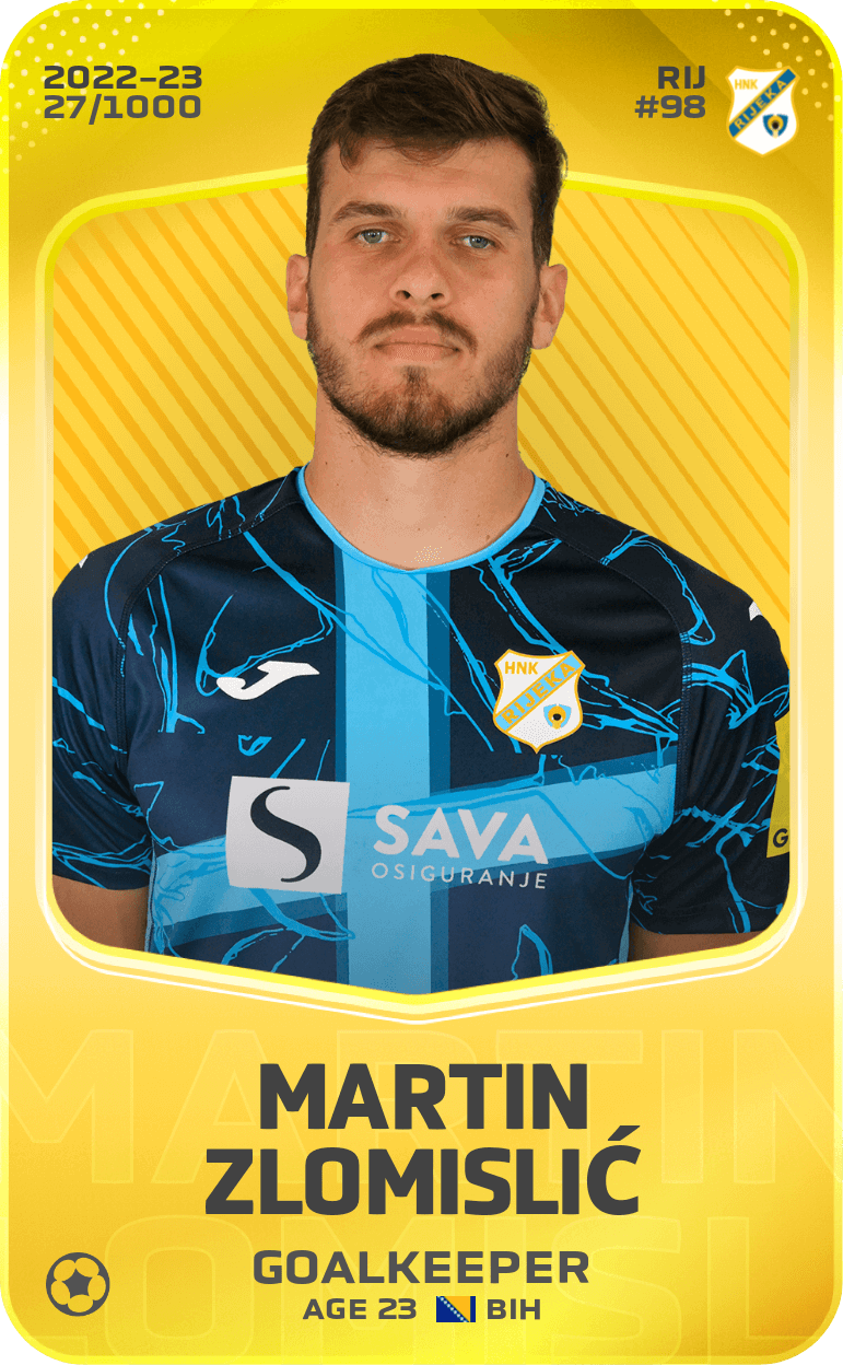 Martin Zlomislić 2022-23 • Limited 27/1000