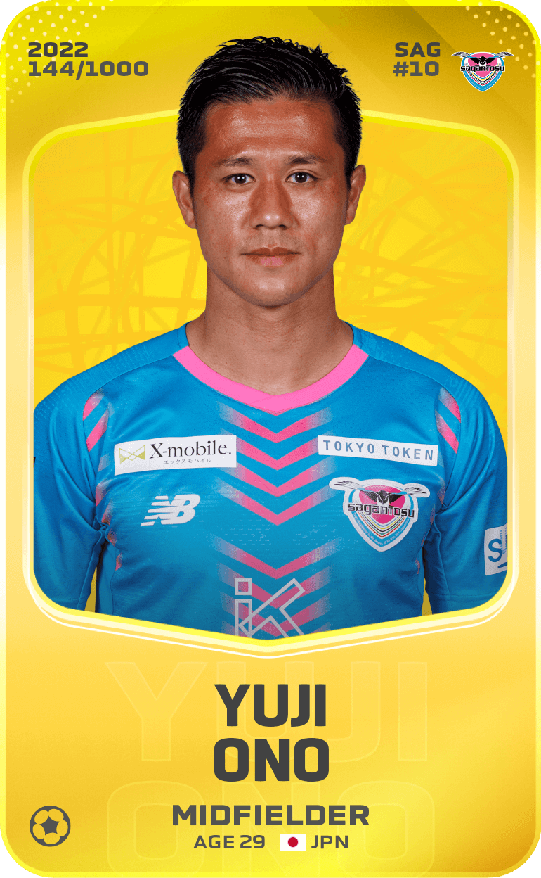 Yuji Ono 2022-23 • Limited 144/1000