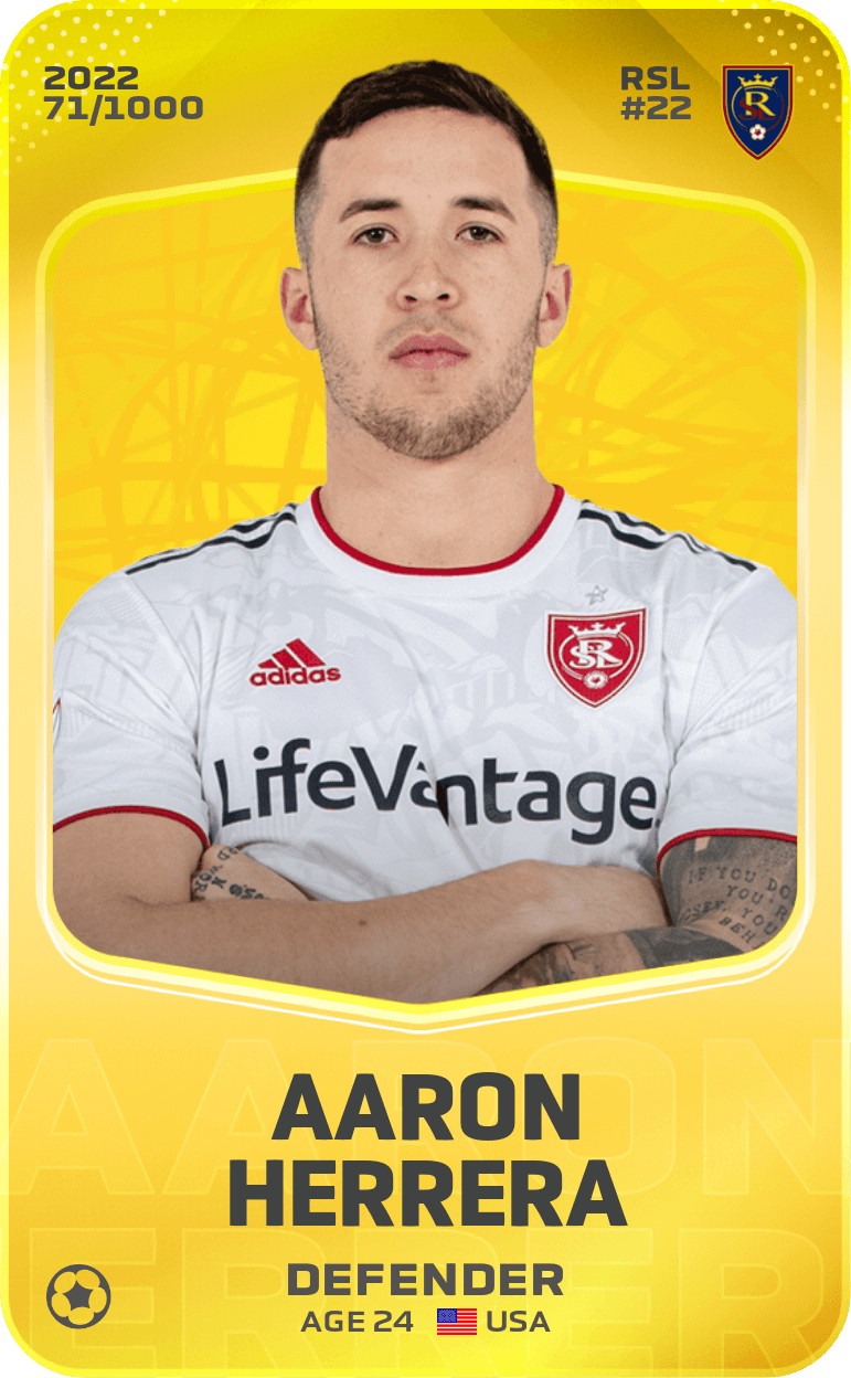 Aaron Herrera 2022-23 • Limited 71/1000