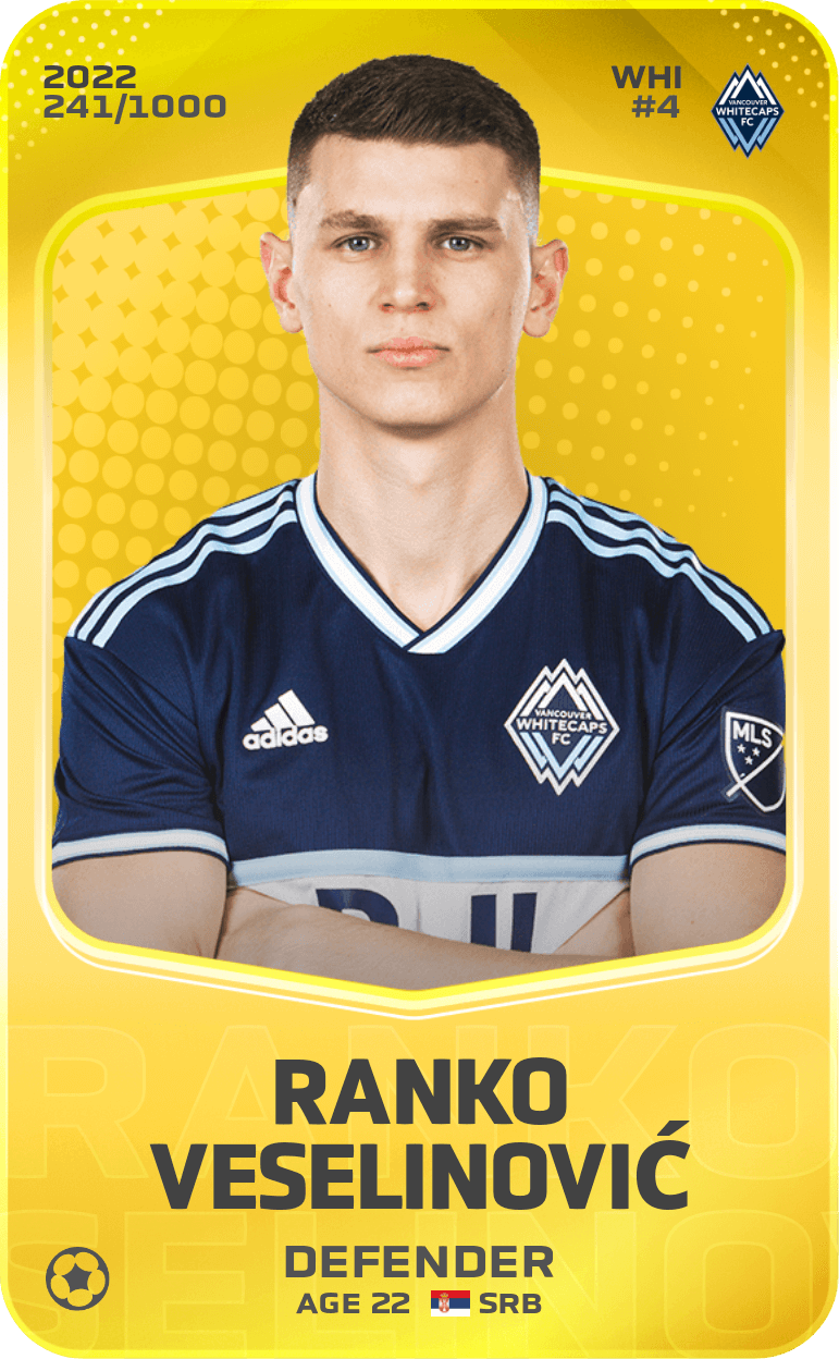 Ranko Veselinović 2022-23 • Limited 241/1000
