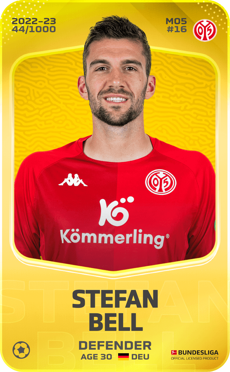 Stefan Bell 2022-23 • Limited 44/1000