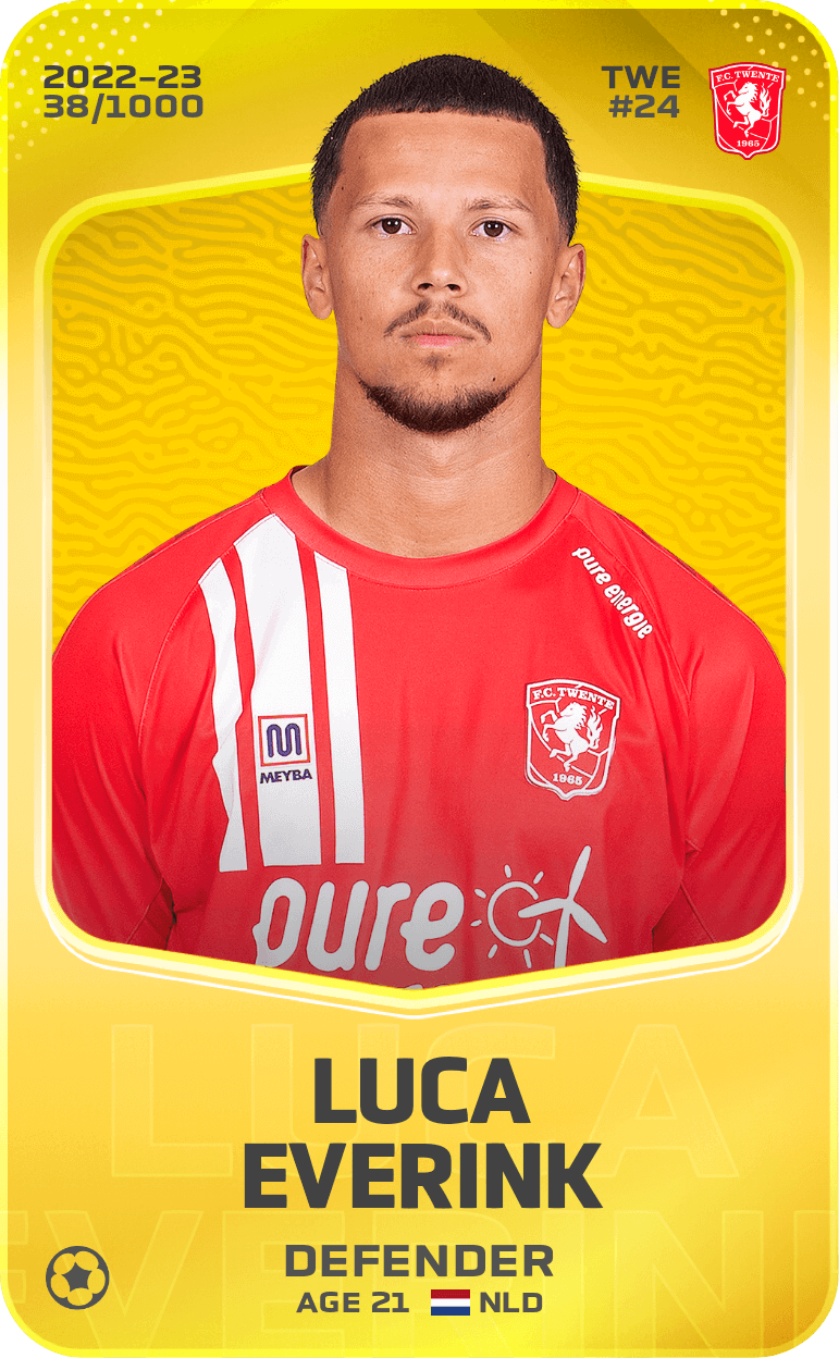 Luca Everink 2022-23 • Limited 38/1000