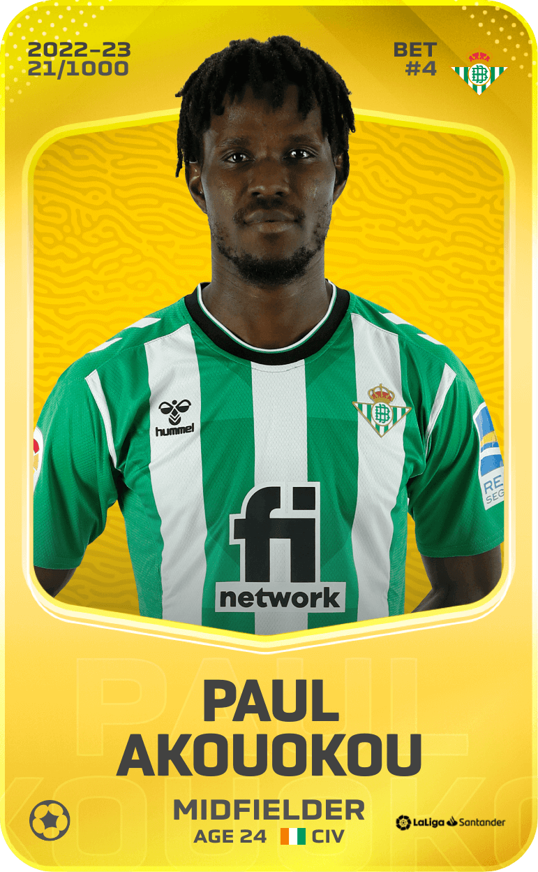 Paul Akouokou 2022-23 • Limited 21/1000