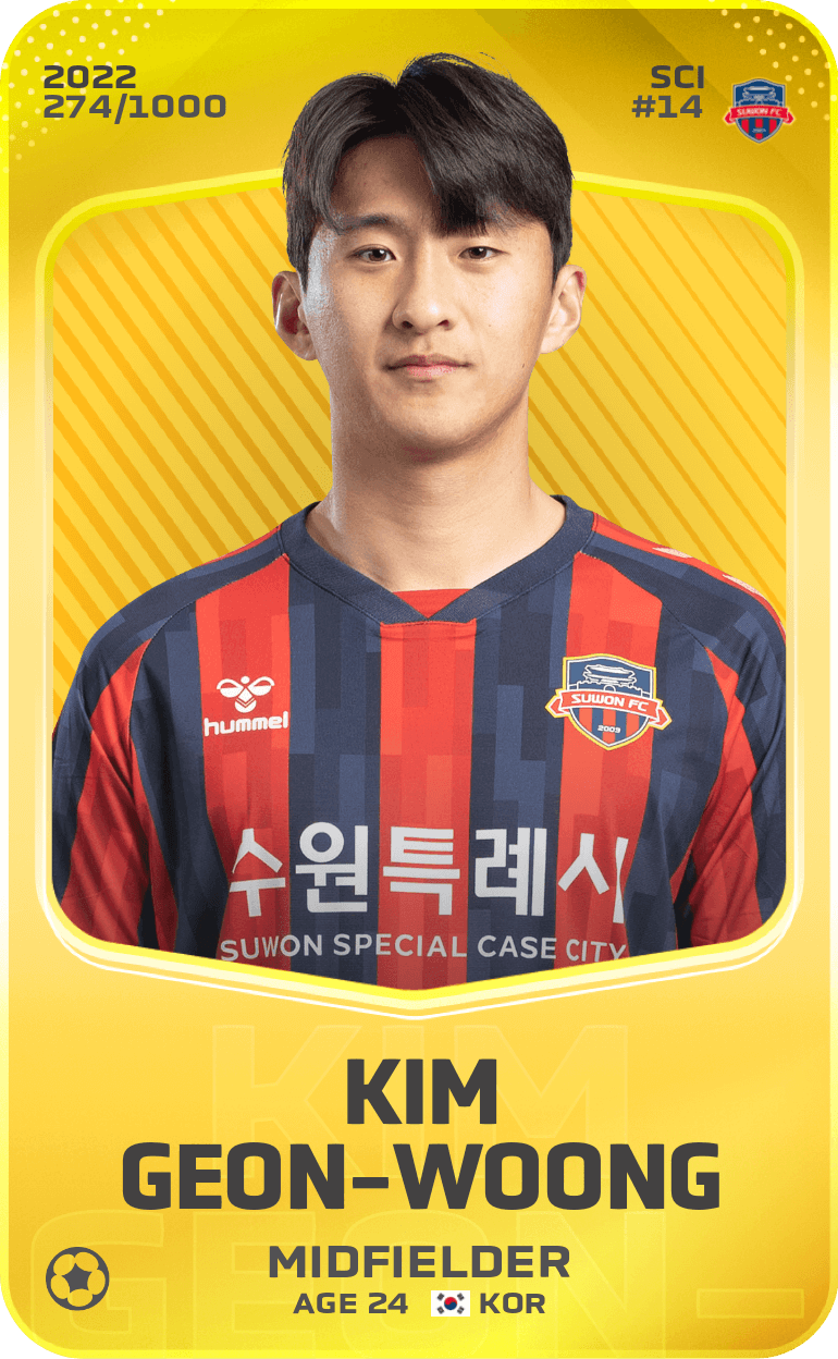 Kim Geon-Woong 2022-23 • Limited 274/1000