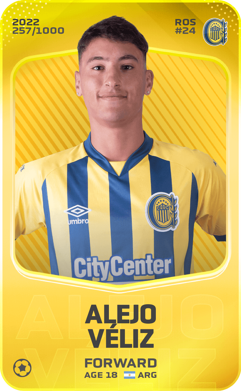 Alejo Véliz 2022-23 • Limited 257/1000