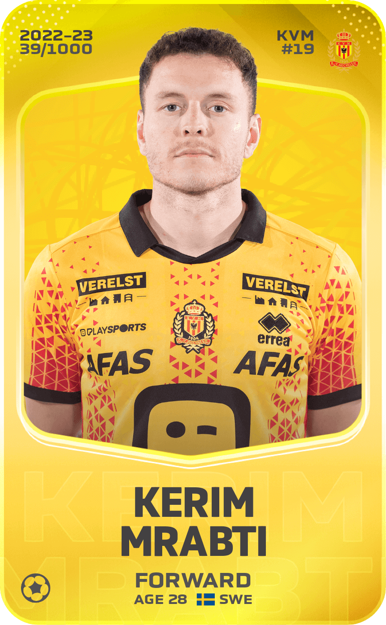 Kerim Mrabti 2022-23 • Limited 39/1000