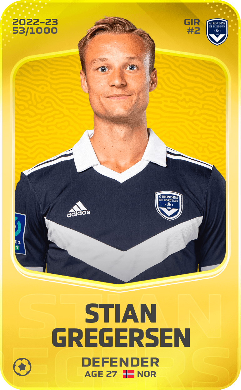 Stian Gregersen 2022-23 • Limited 53/1000