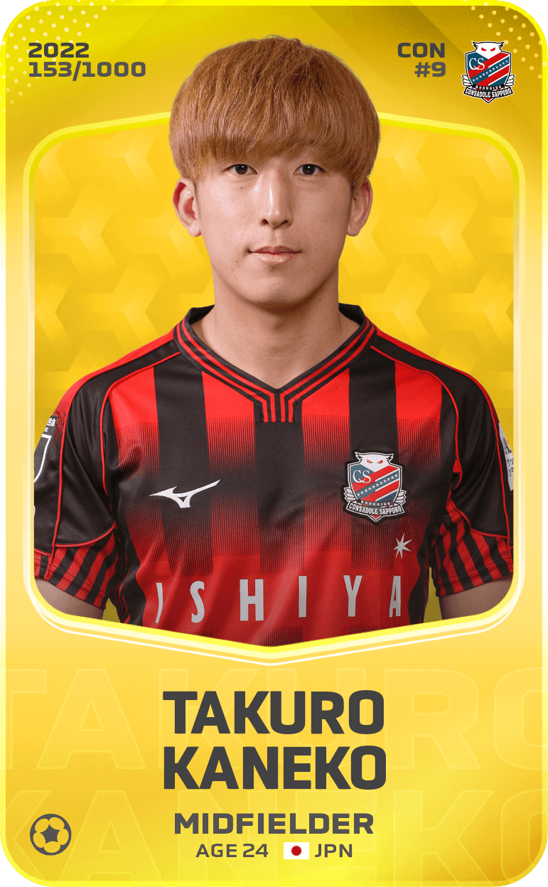 Takuro Kaneko 2022-23 • Limited 153/1000