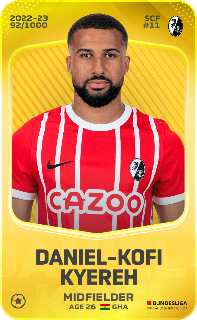 Daniel-Kofi Kyereh 2022-23 • Limited 92/1000