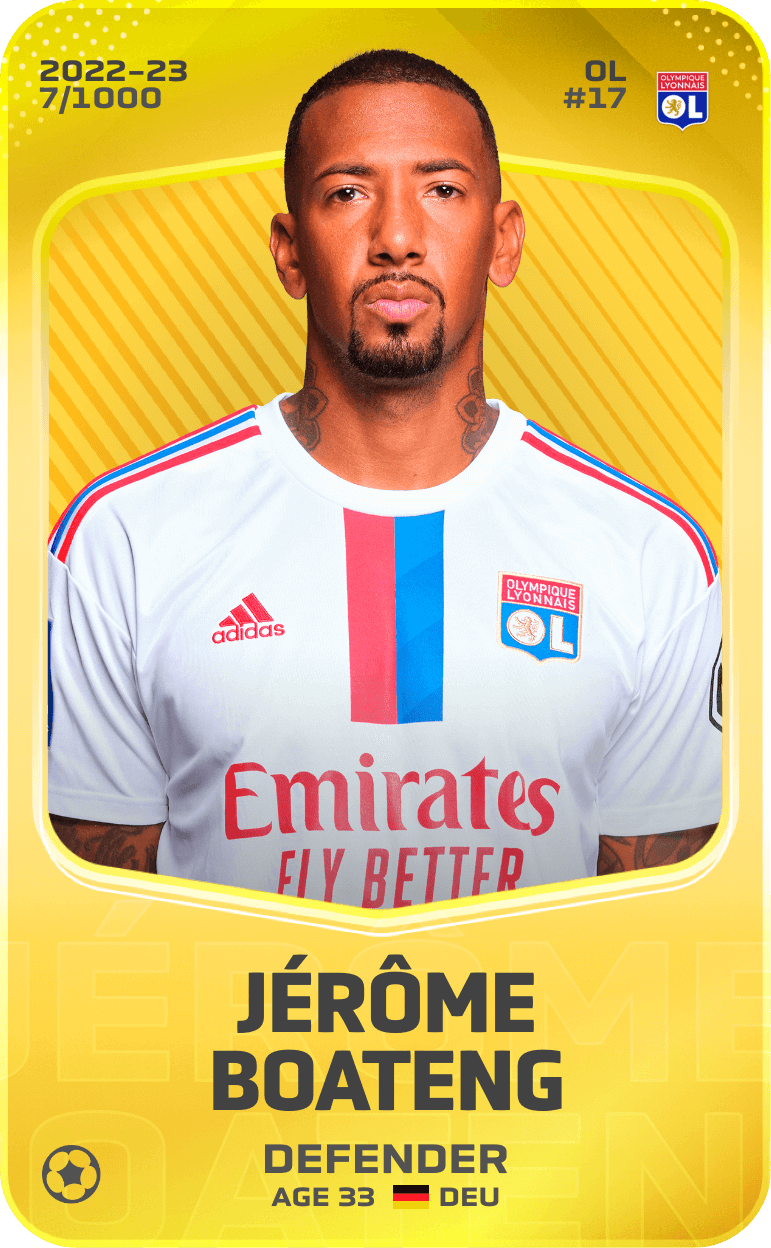 Jérôme Boateng 2022-23 • Limited 7/1000
