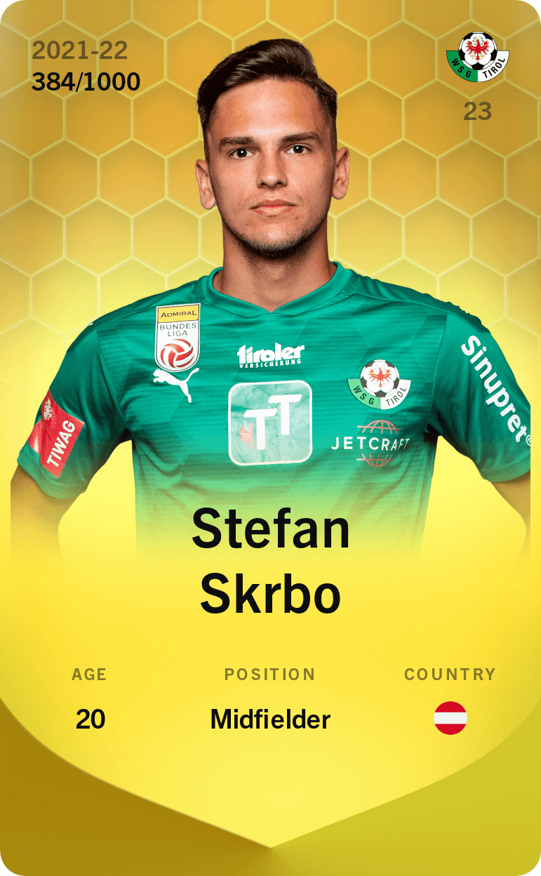 Stefan Skrbo 2021-22 • Limited 384/1000