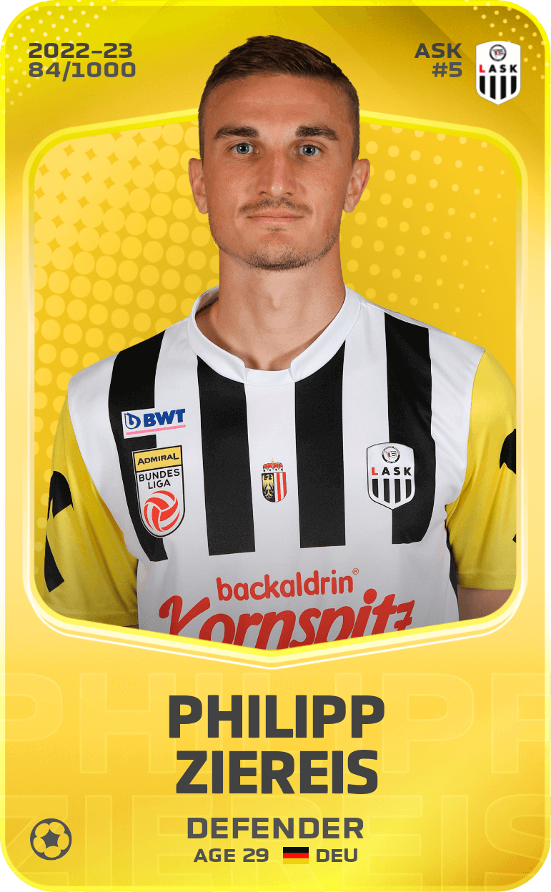 Philipp Ziereis 2022-23 • Limited 84/1000