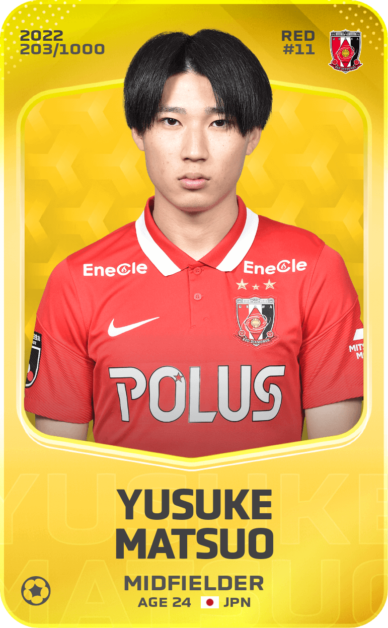 Yusuke Matsuo 2022-23 • Limited 203/1000