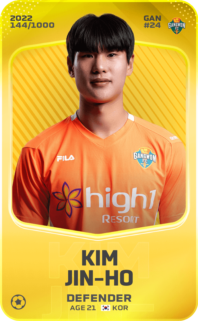 Kim Jin-Ho 2022-23 • Limited 144/1000