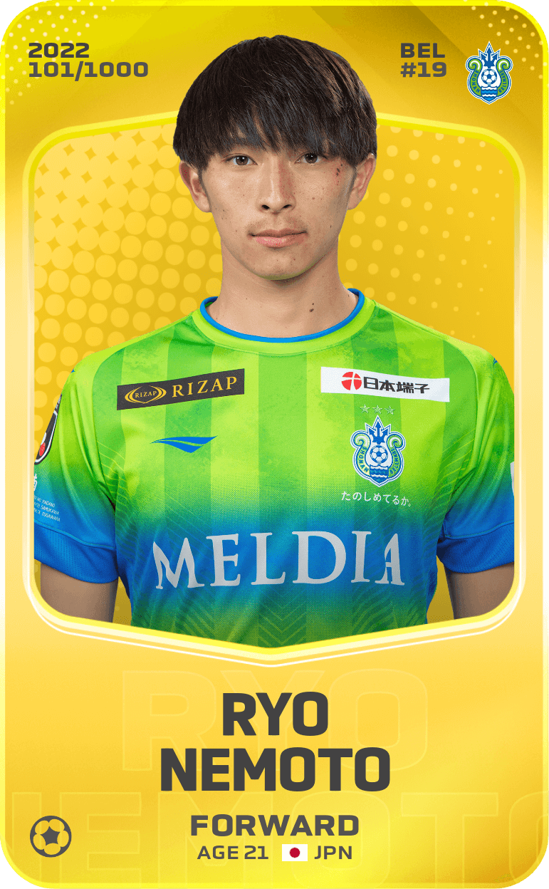 Ryo Nemoto 2022-23 • Limited 101/1000