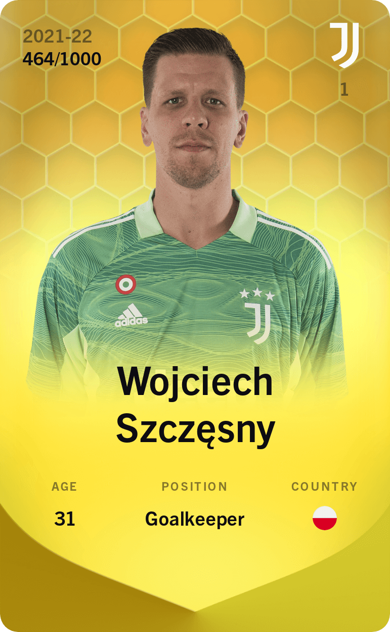 Wojciech Szczęsny 2021-22 • Limited 464/1000