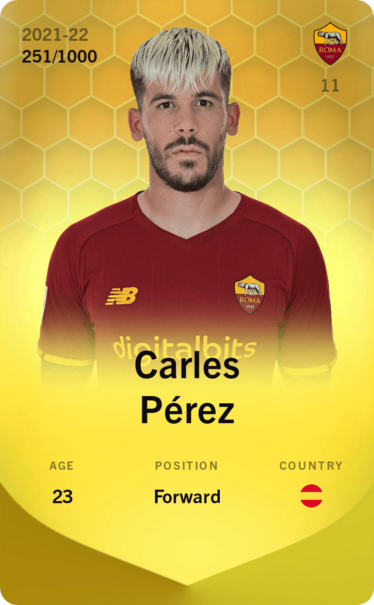 Carles Pérez 2021-22 • Limited 251/1000