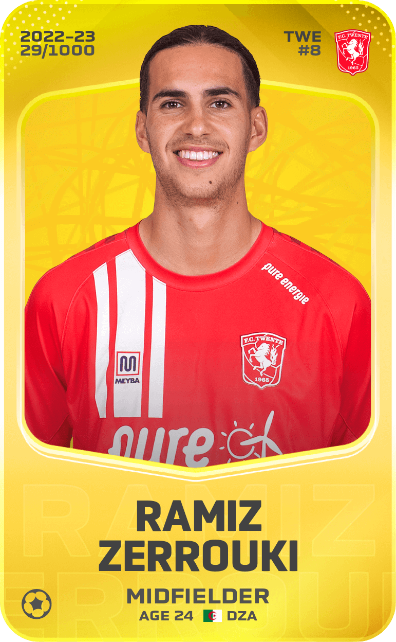 Ramiz Zerrouki 2022-23 • Limited 29/1000