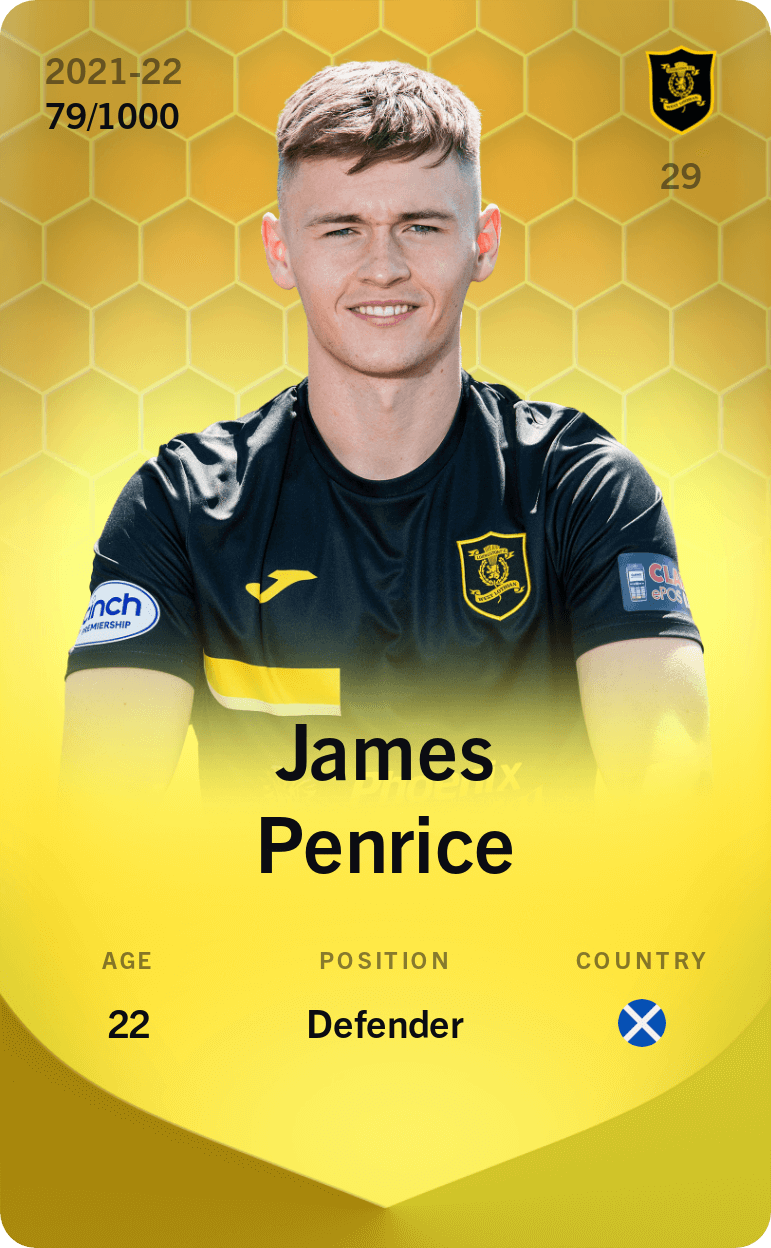 James Penrice 2021-22 • Limited 79/1000