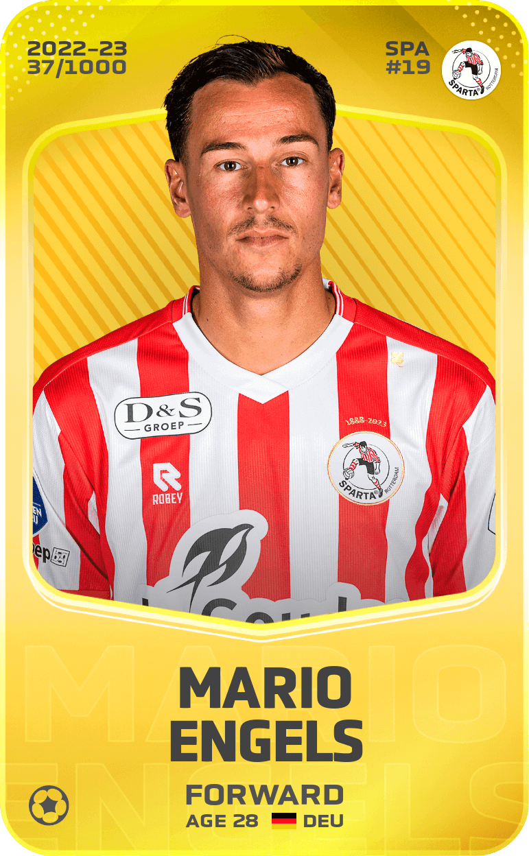 Mario Engels 2022-23 • Limited 37/1000
