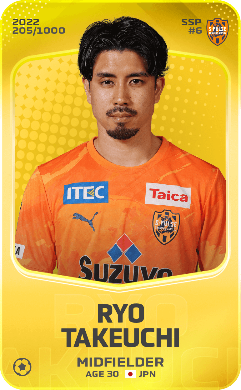 Ryo Takeuchi 2022-23 • Limited 205/1000