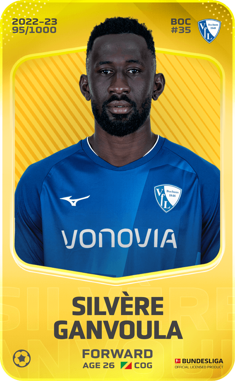 Silvère Ganvoula 2022-23 • Limited 95/1000