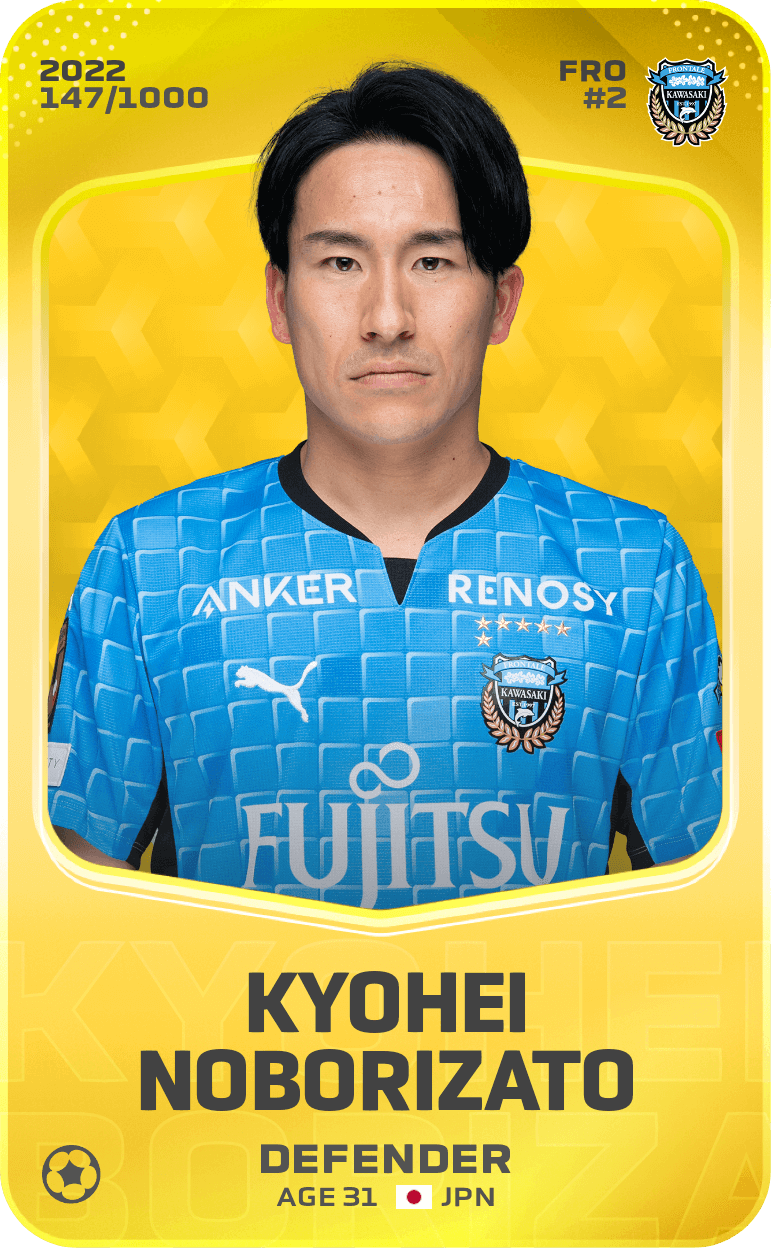 Kyohei Noborizato 2022-23 • Limited 147/1000