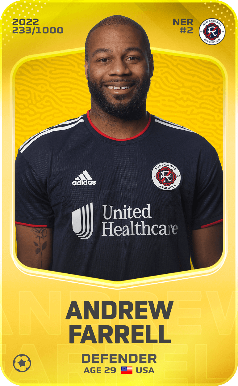 Andrew Farrell 2022-23 • Limited 233/1000
