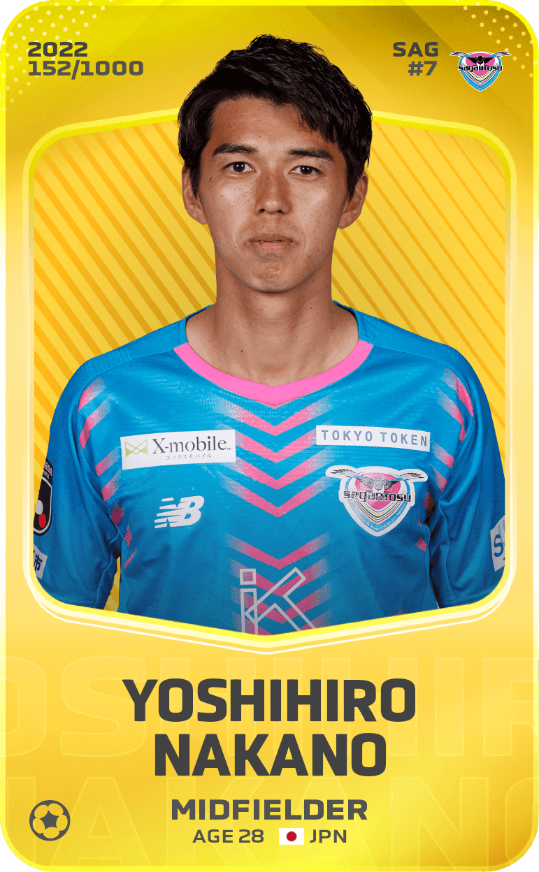 Yoshihiro Nakano 2022-23 • Limited 152/1000