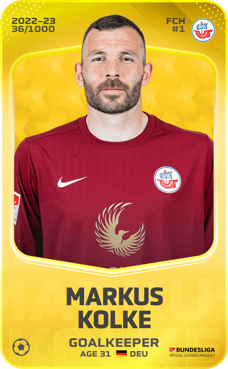 Markus Kolke 2022-23 • Limited 36/1000