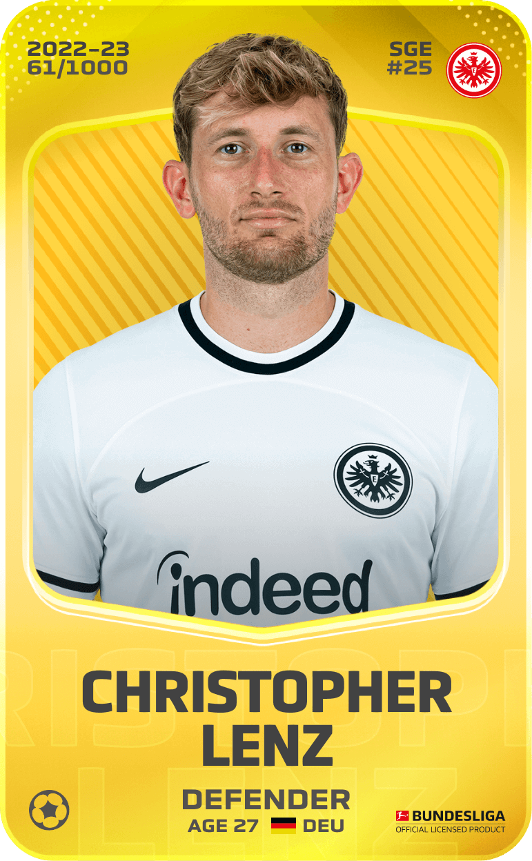 Christopher Lenz 2022-23 • Limited 61/1000