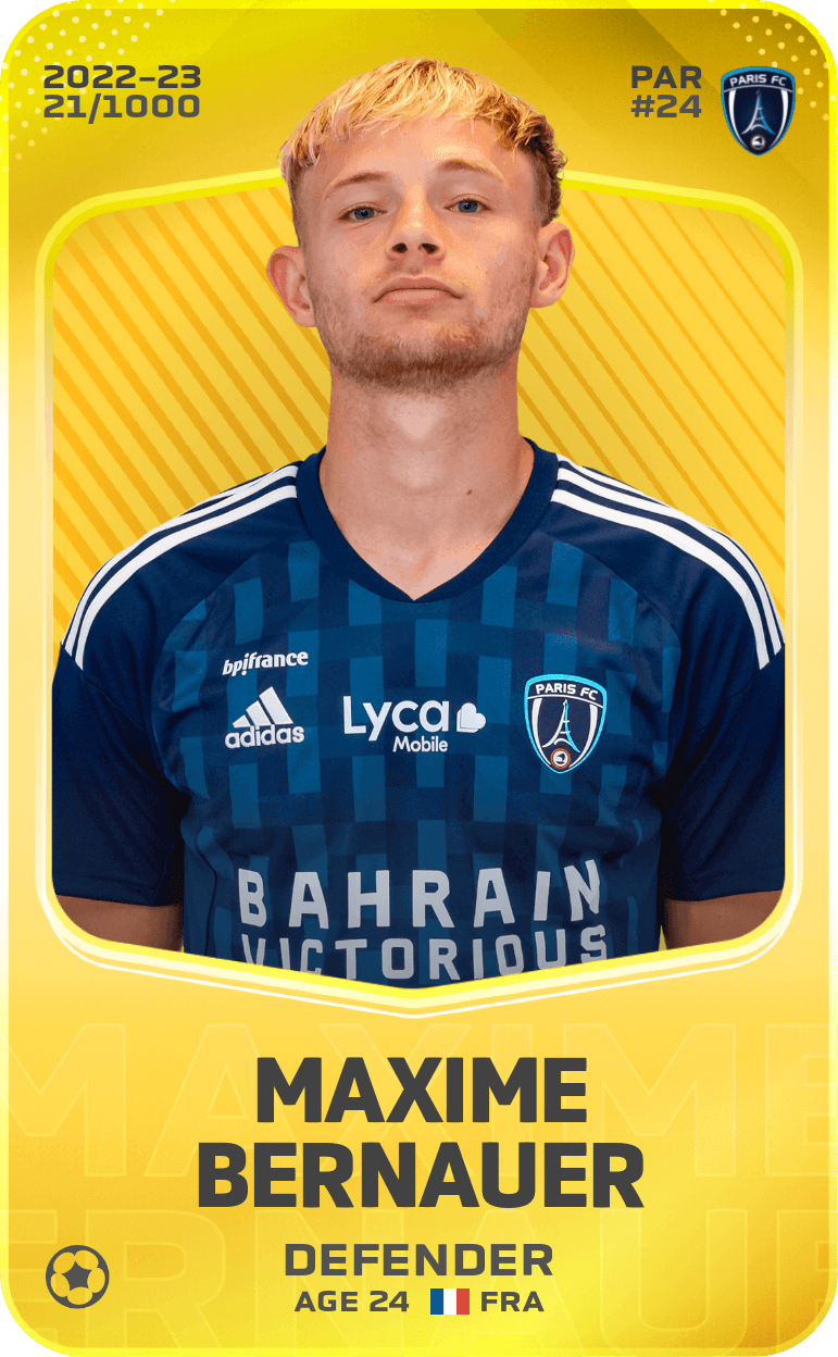 Maxime Bernauer 2022-23 • Limited 21/1000