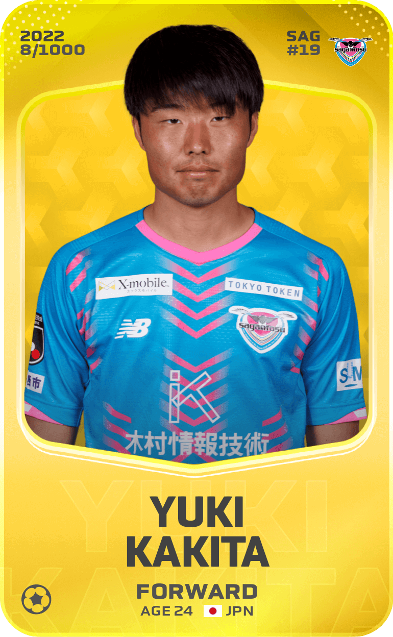 Yuki Kakita 2022-23 • Limited 8/1000