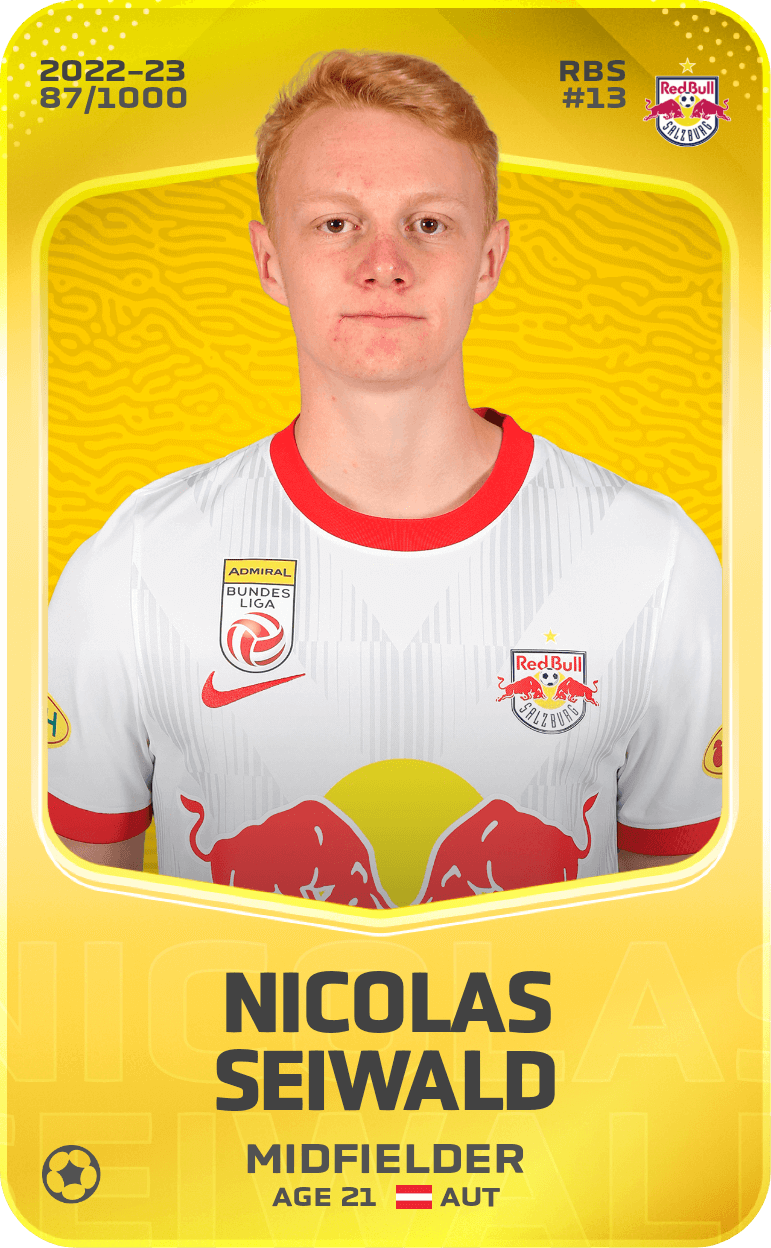 Nicolas Seiwald 2022-23 • Limited 87/1000