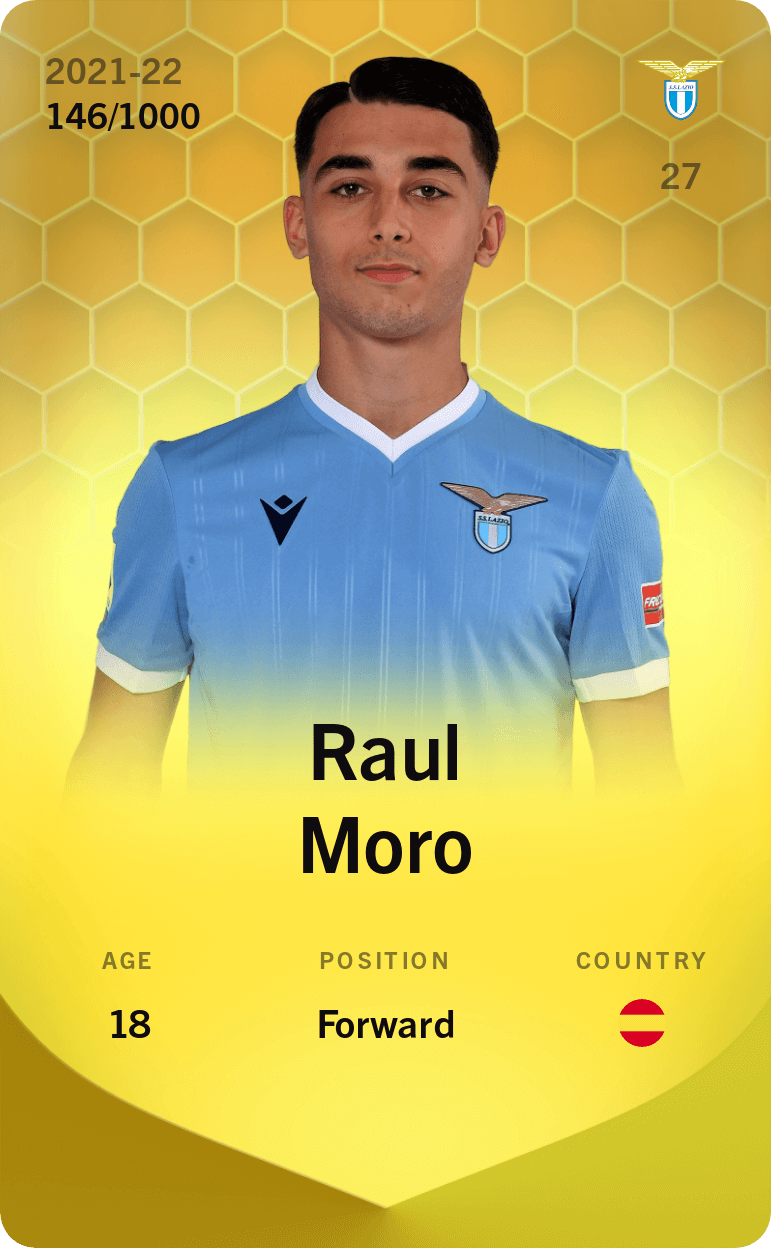 Raul Moro 2021-22 • Limited 146/1000