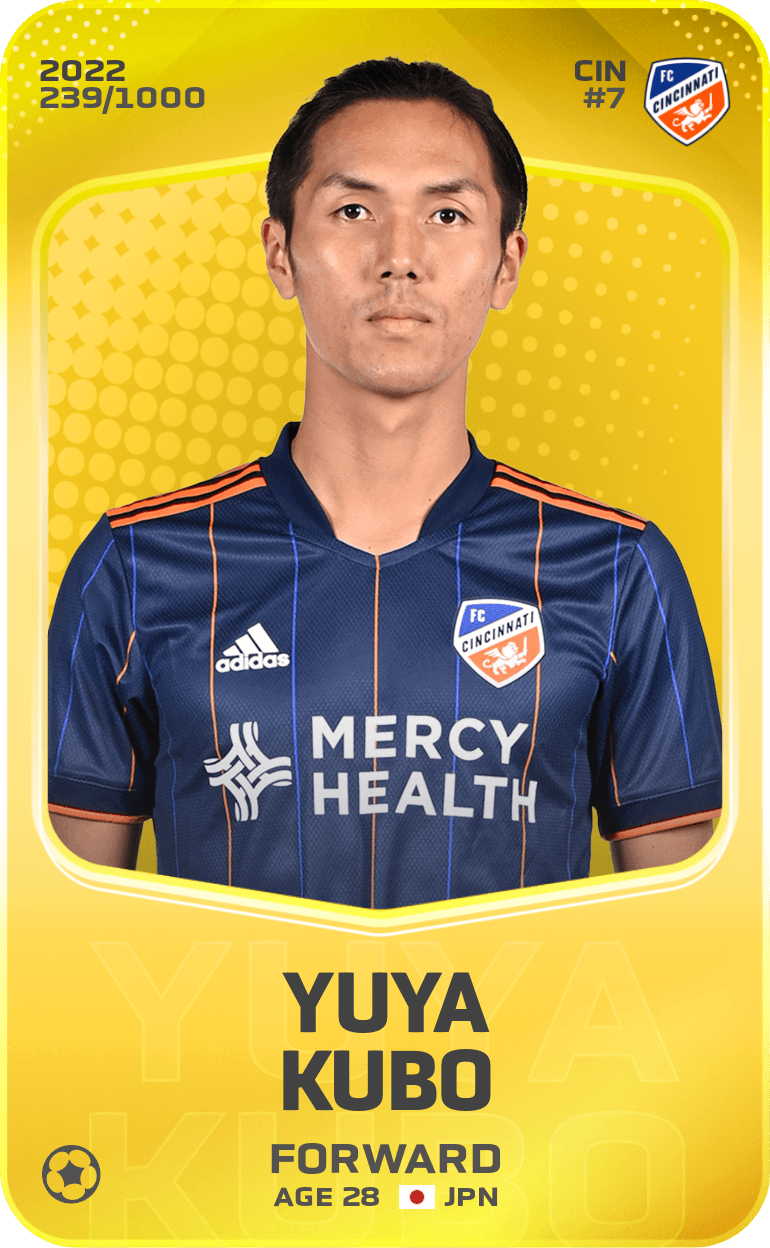 Yuya Kubo 2022-23 • Limited 239/1000
