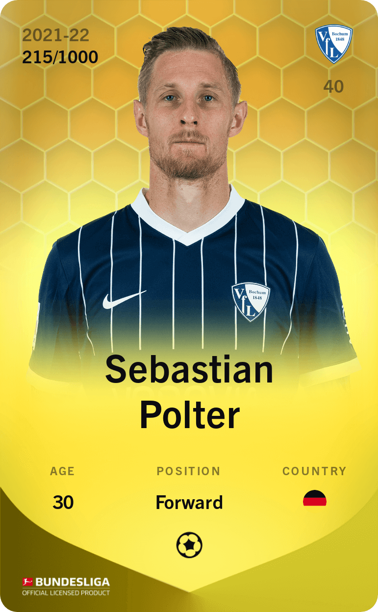 Sebastian Polter 2021-22 • Limited 215/1000