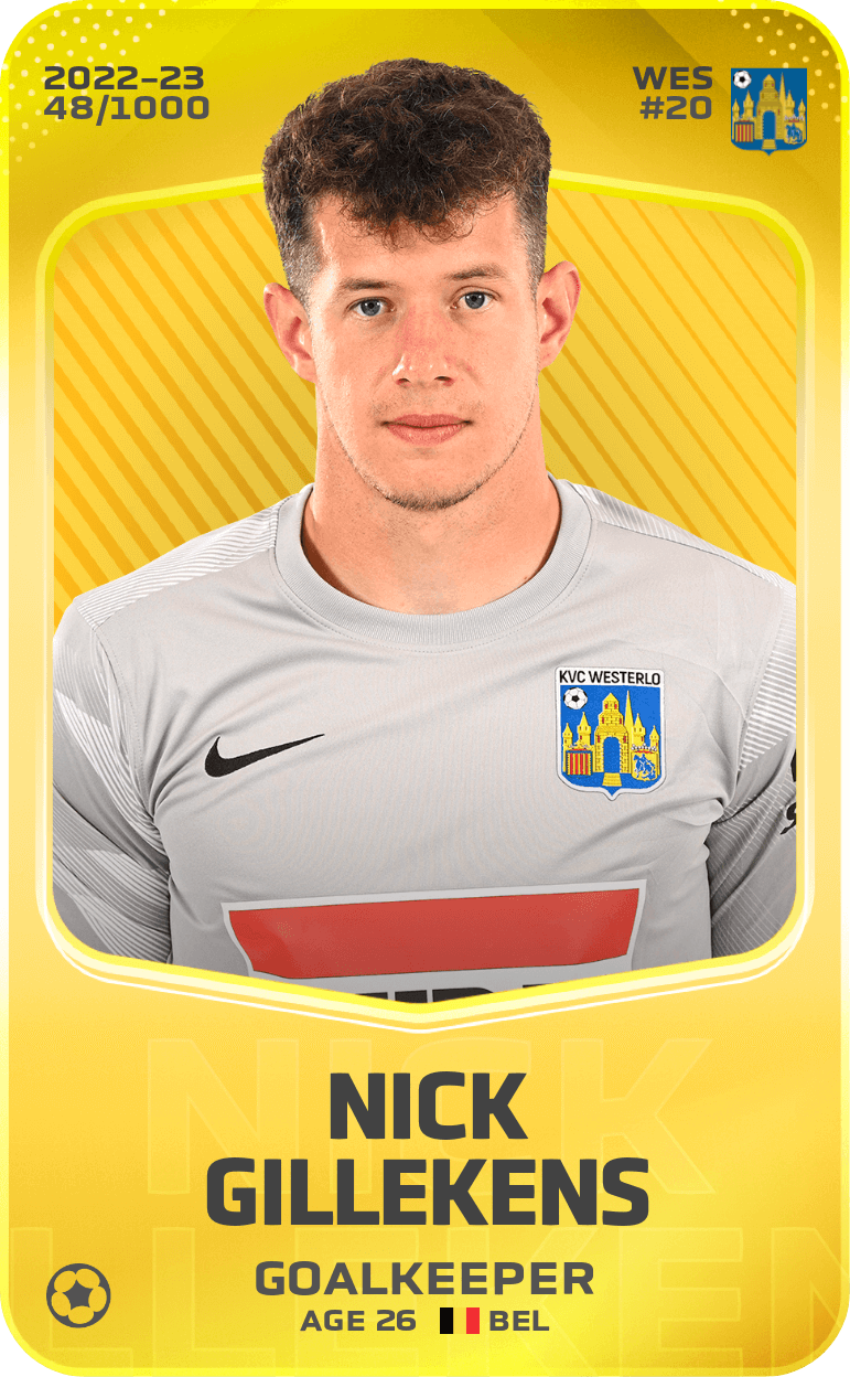 Nick Gillekens 2022-23 • Limited 48/1000