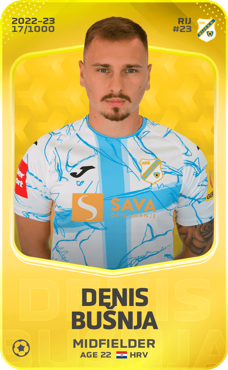 Denis Bušnja 2022-23 • Limited 17/1000