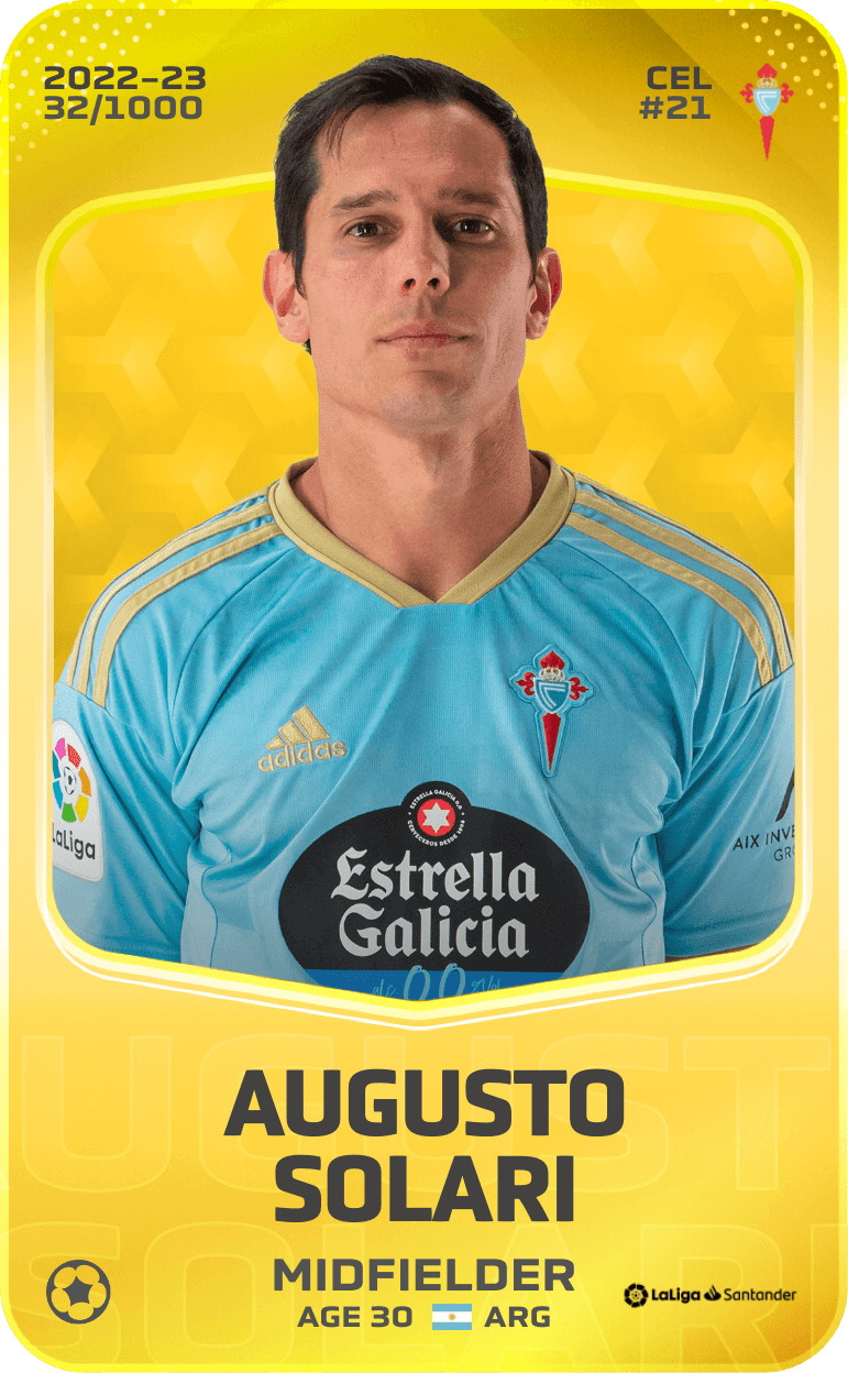 Augusto Solari 2022-23 • Limited 32/1000