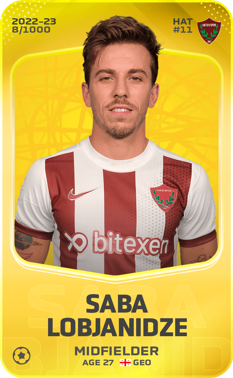 Saba Lobjanidze 2022-23 • Limited 8/1000