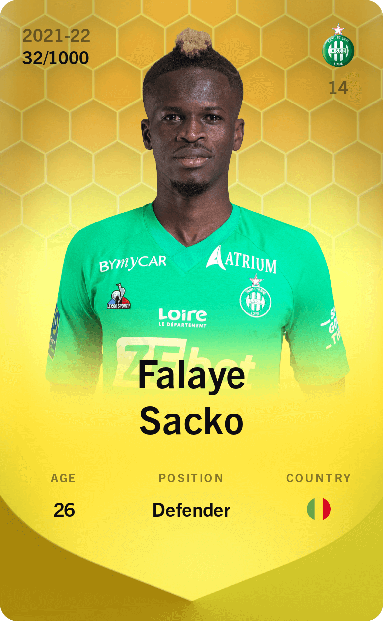 Falaye Sacko 2021-22 • Limited 32/1000