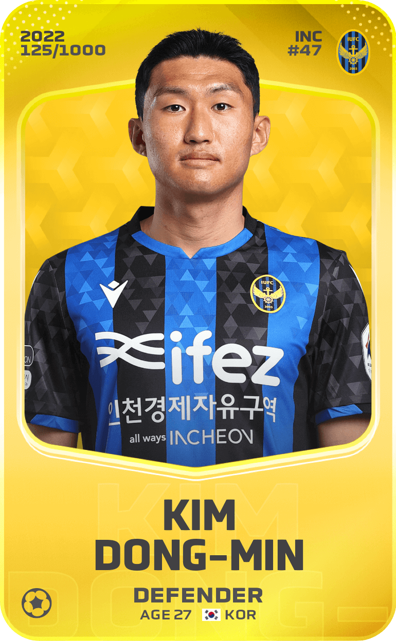 Kim Dong-Min 2022-23 • Limited 125/1000