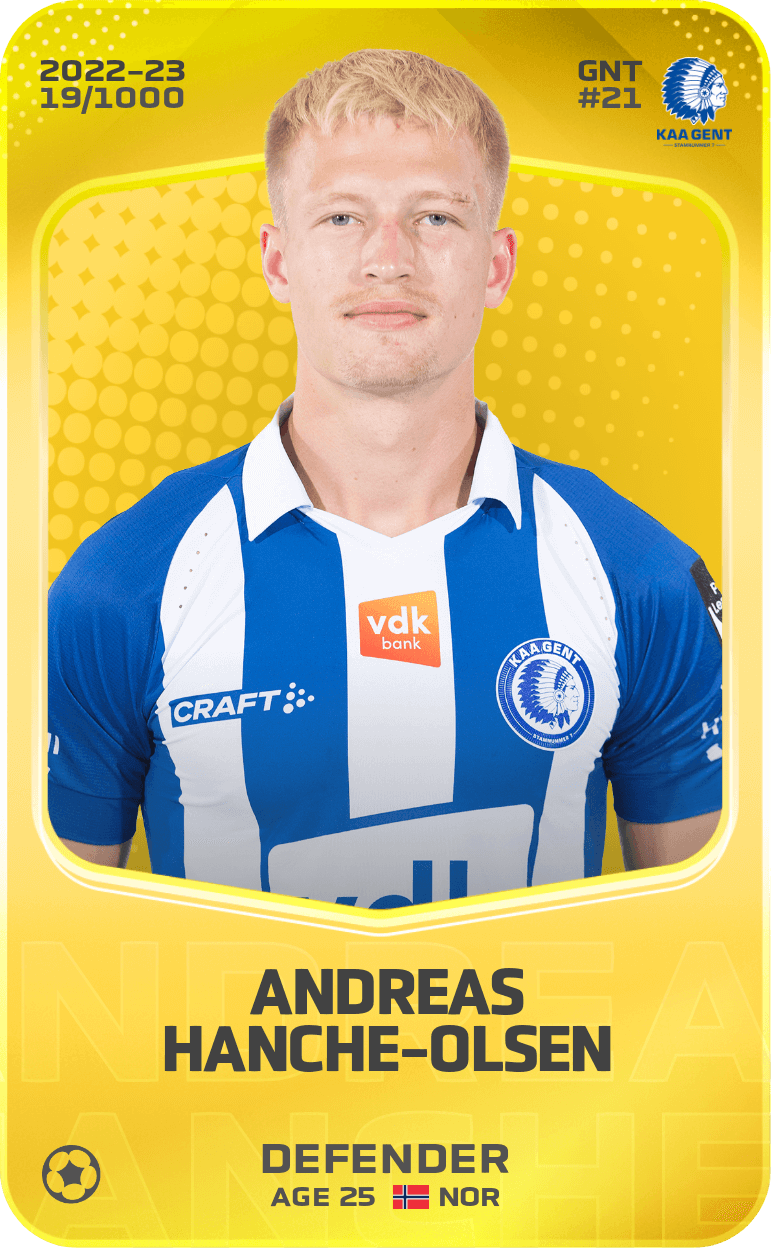 Andreas Hanche-Olsen 2022-23 • Limited 19/1000