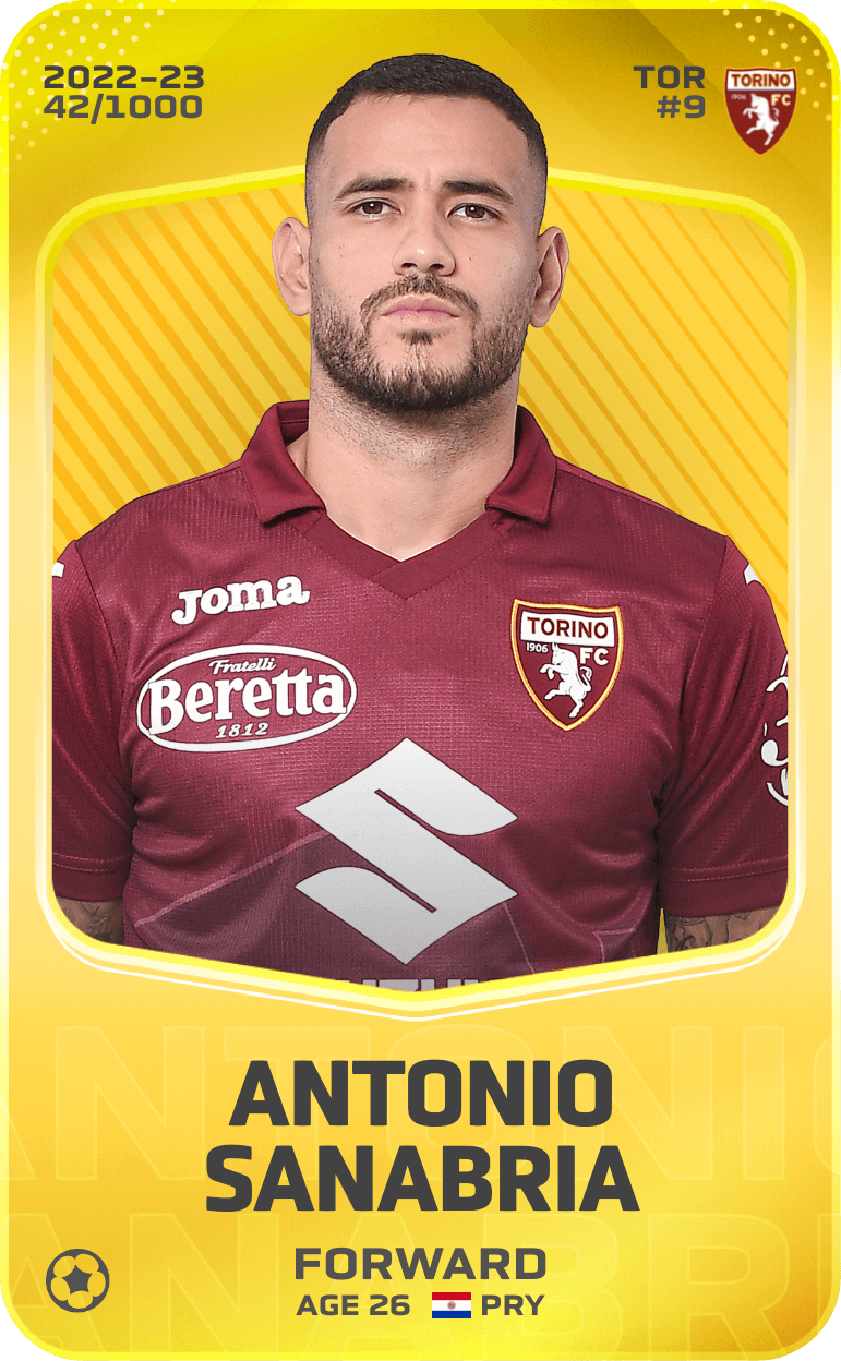 Antonio Sanabria 2022-23 • Limited 42/1000