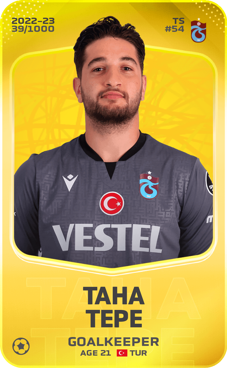 Taha Tepe 2022-23 • Limited 39/1000